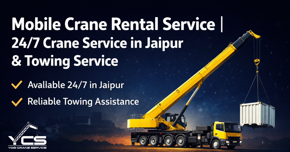 Mobile Crane Rental Service