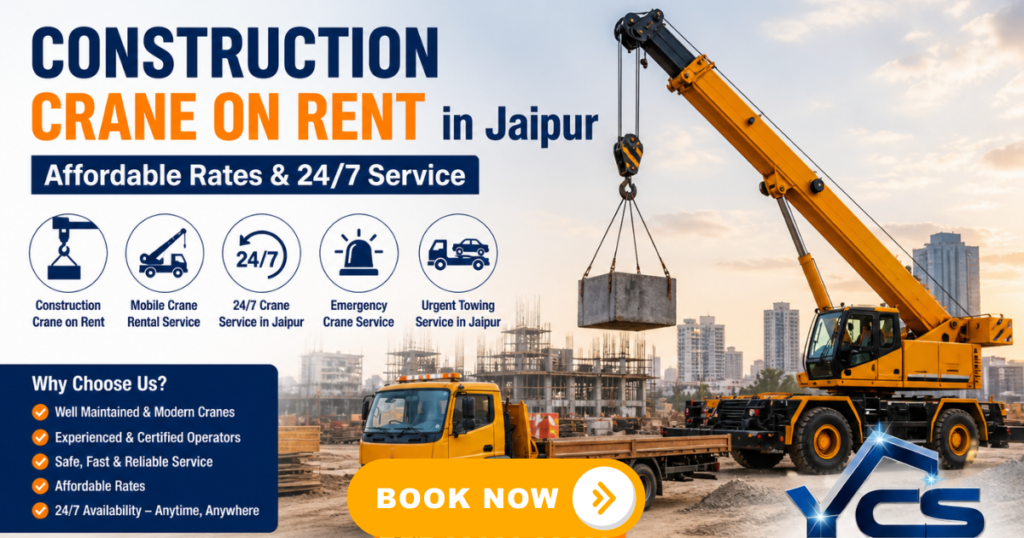 Construction Crane on Rent